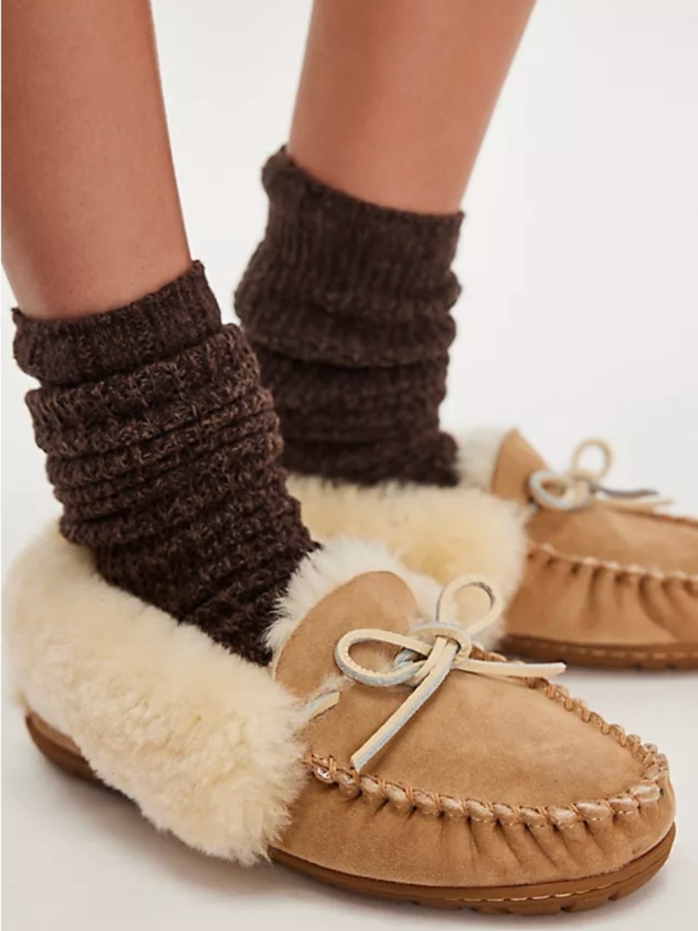 Free People L.L.Bean Wicked Good Moccasins Size 9M